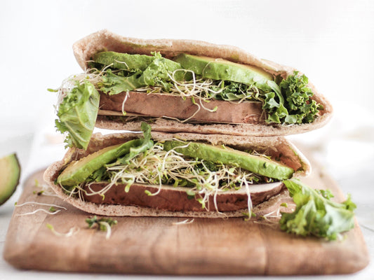 Avocado & Sprouts Pita