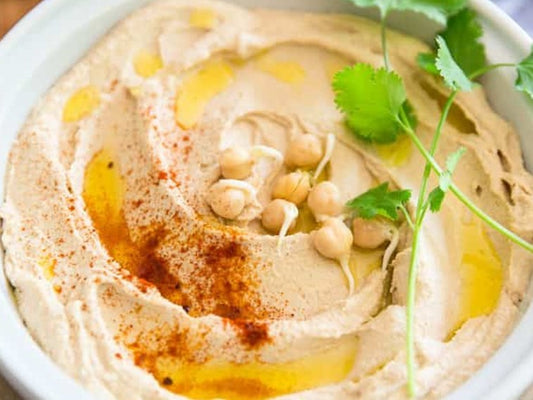 Sprouted Chickpea Hummus
