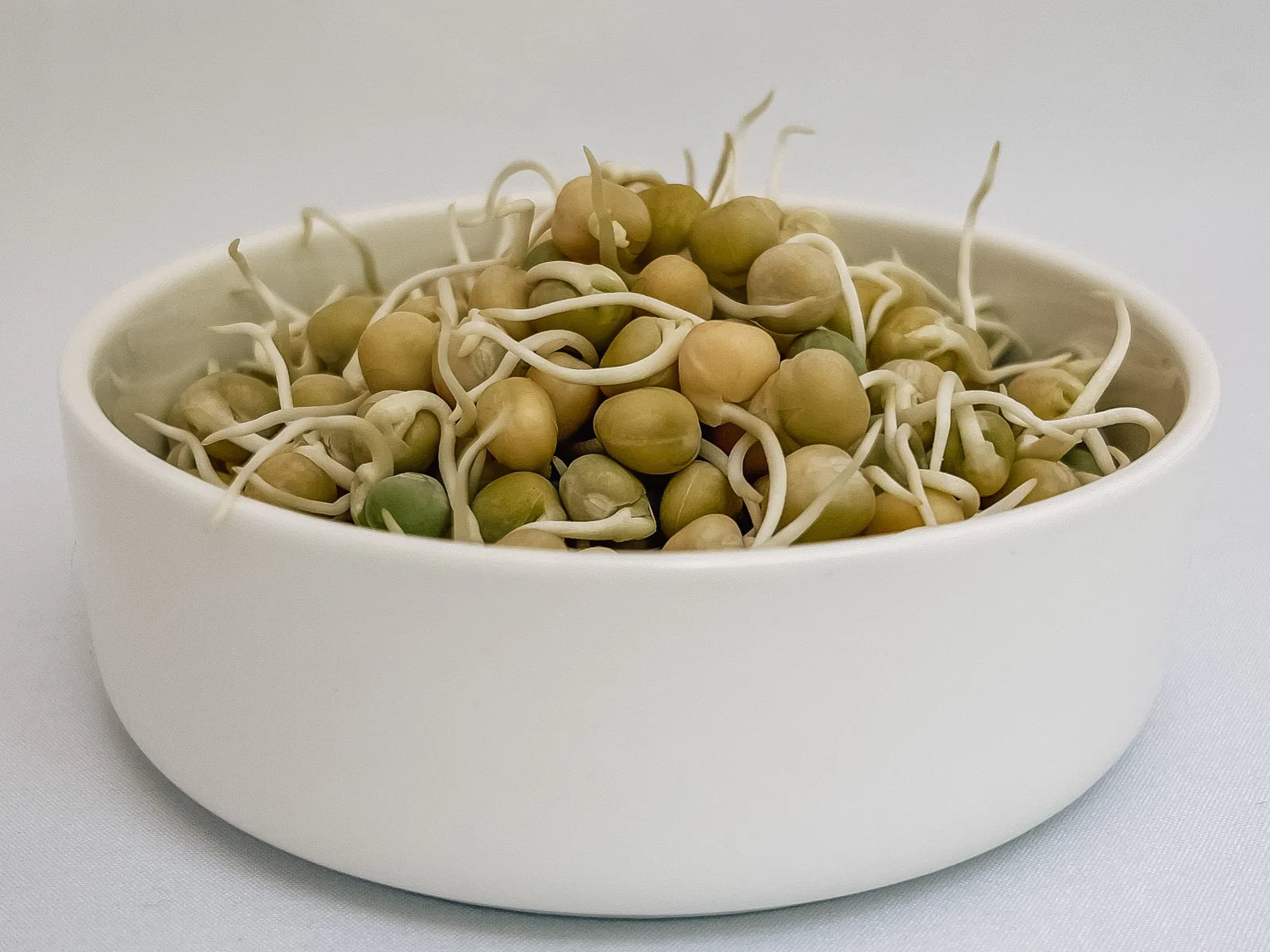 Green Peas Sprouts in a Bowl